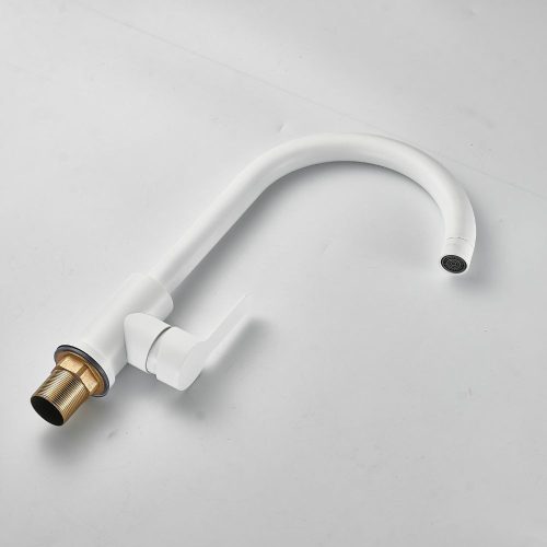 Gránit mosogató - Nero Solarys + magasított csaptelep + dugókiemelő (fehér)