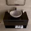 Welland Neolith fürdőszobabútor munkalap - kvarc kompizit - 80 x 45.5 cm