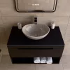 Welland Neolith fürdőszobabútor munkalap - kvarc kompizit - 80 x 45.5 cm