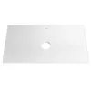 Welland Neolith fürdőszobabútor munkalap - kvarc kompizit - 80 x 45.5 cm (magasfényű fehér)