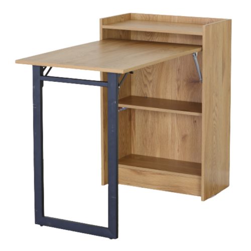 Intenso Compact összecsukható íróasztal / számítógépasztal polcokkal - 100 cm