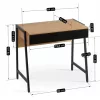 Számítógépasztal fiókkal - 83 cm