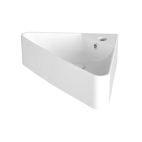 Welland pultra építhető kerámia mosdó