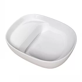   Welland T284 pultra építhető mosdókagyló rejtett lefolyóval - 46 x 37 cm