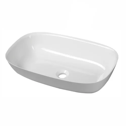 Welland pultra építhető kerámia mosdó - 70 cm