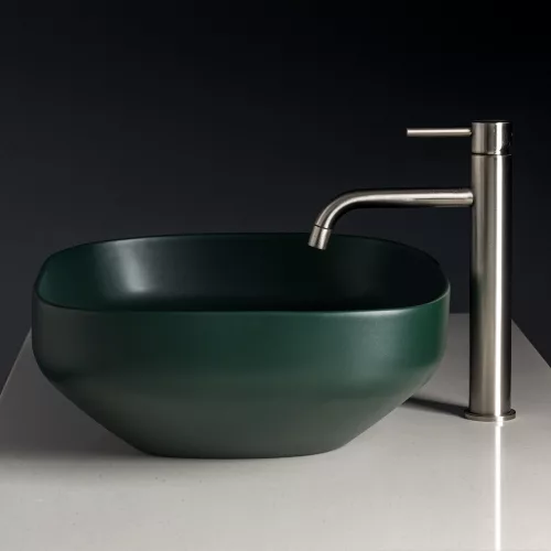 Welland T38-B pultra építhető mosdókagyló - 50 x 38 cm (zöld)