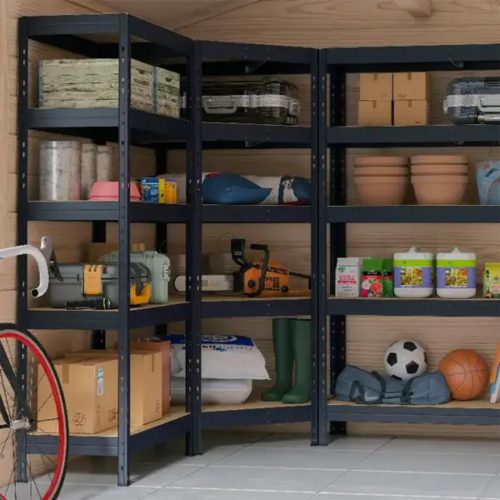 Fém polc- 150 x 75 x 30 cm - 5 polc