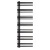Design radiátor NERO Italia Unico - 50 x 150 cm