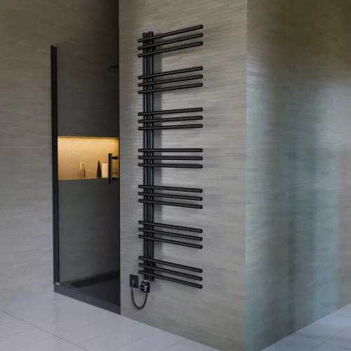 Design radiátor NERO Italia Unico - 50 x 150 cm