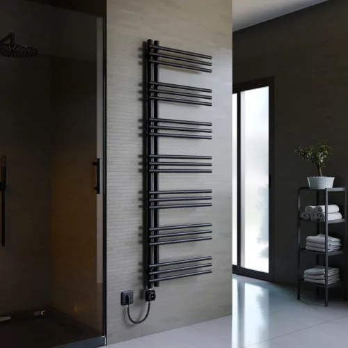 Design radiátor NERO Italia Unico - 50 x 150 cm