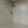 Welland WIA-110 walk-in zuhanyfal - fekete profil - 110 cm
