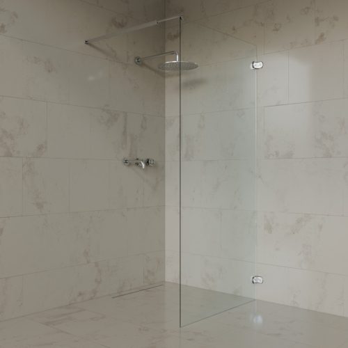 Welland WIA-90 walk-in zuhanyfal - króm profil - 90 cm