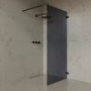 Welland walk-in zuhanyfal - fekete profil - 90 cm