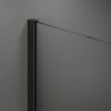 Welland WIC-80 walk-in zuhanyfal - fekete profil - 80 cm