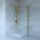 Welland WIC-80 walk-in zuhanyfal - arany profil - 80 cm