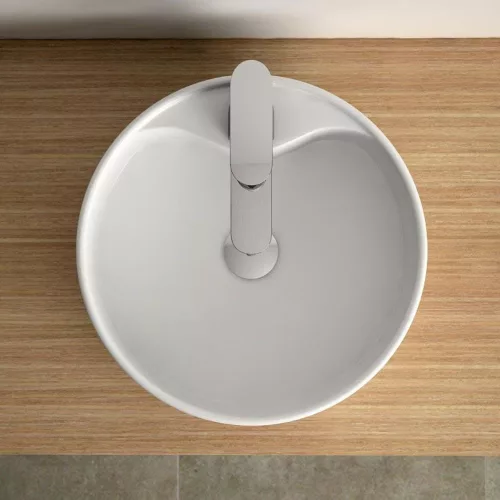 Welland pultra építhető kerámia mosdó