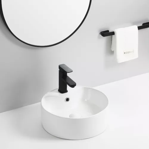 Welland pultra építhető kerámia mosdó