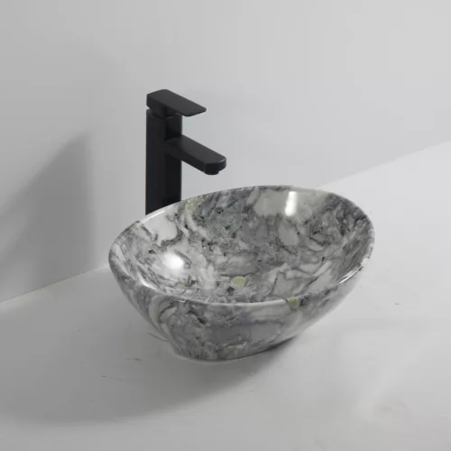 Welland Y9020A-P449 pultra építhető mosdókagyló - 40 x 33 cm (márvány)