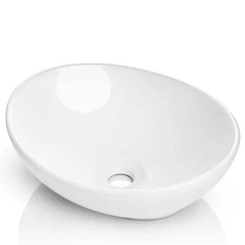 Welland pultra építhető kerámia mosdó