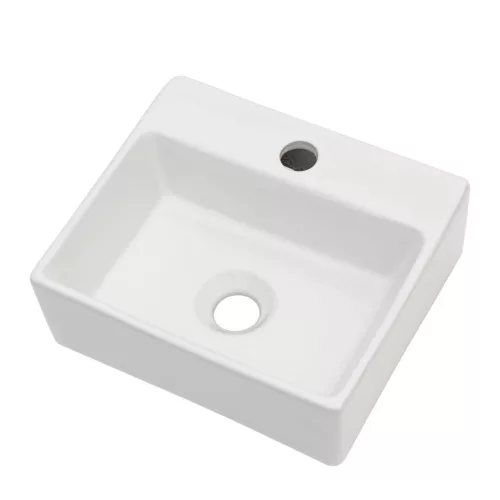 Welland Y9135 falra / pultra szerelhető mosdókagyló - 34 x 30 cm