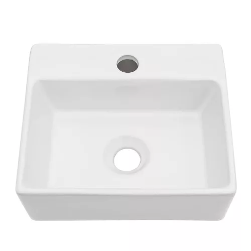 Welland Y9135 falra / pultra szerelhető mosdókagyló - 34 x 30 cm