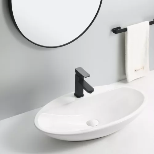 Welland pultra építhető kerámia mosdó