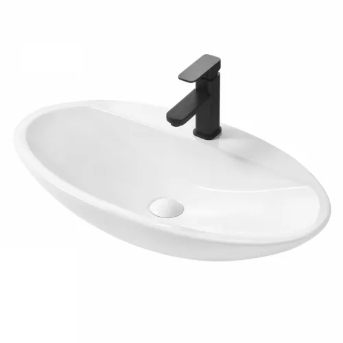 Welland pultra építhető kerámia mosdó