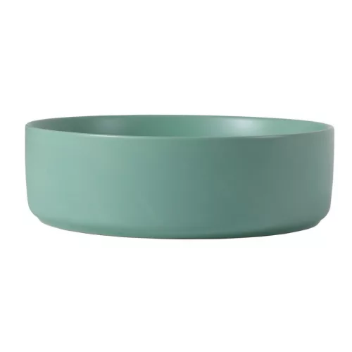 Welland pultra építhető kerámia mosdó - zöld