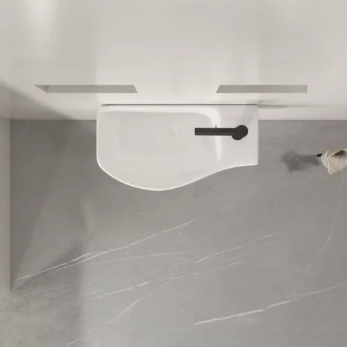 Welland falra szerelhető kerámia mosdó