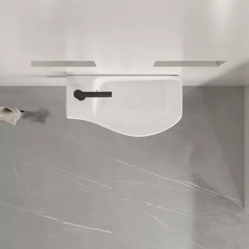 Welland falra szerelhető kerámia mosdó