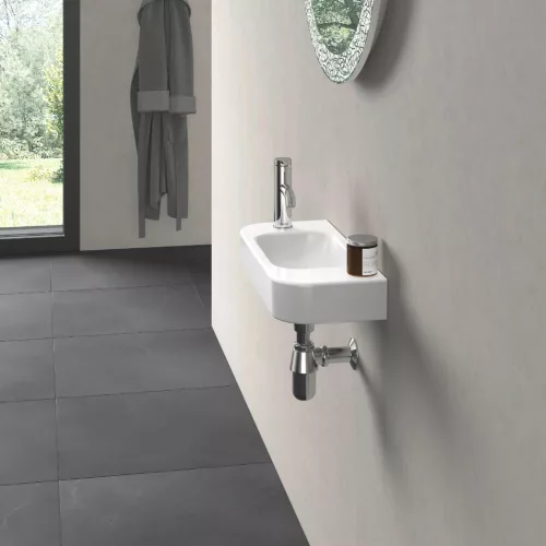 Welland falra szerelhető kerámia mosdó