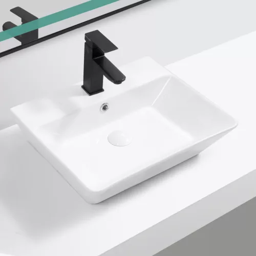 Welland pultra építhető mosdókagyló - 56 x 42 cm