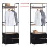 Intenso Compact fiókos ruhatároló polc / nyitott gardrób - 60 x 175 cm