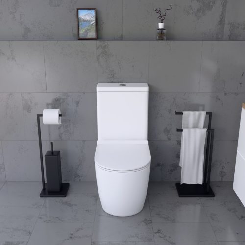 Welland kompakt/monoblokk WC szett + soft-close slim WC ülőke