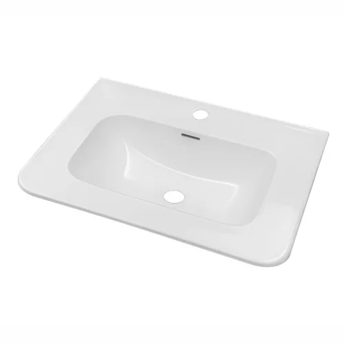 Welland Y837 fürdőszobabútorra szerelhető mosdókagyló - 60 x 46 cm