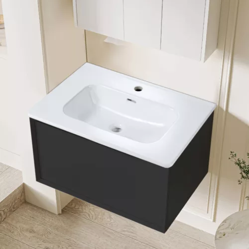 Welland Y837 fürdőszobabútorra szerelhető mosdókagyló - 60 x 46 cm