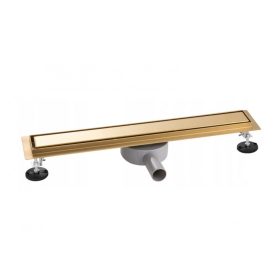 arany zuhanylefolyó 60 cm - átfordítható fedlap