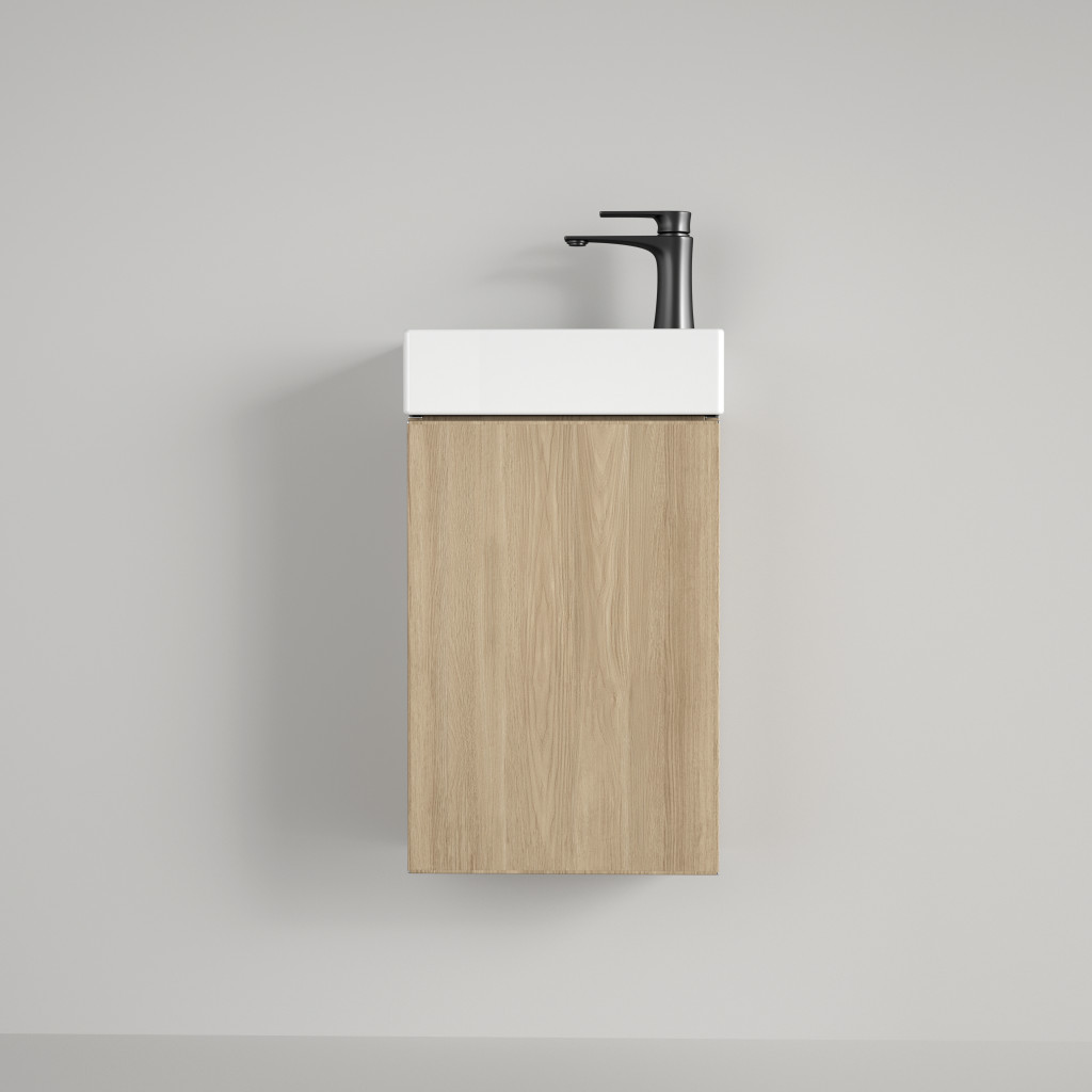 Welland Pico fürdőszobabútor + mosdókagyló + szifon - 40 cm (tölgy) termék 2. képe