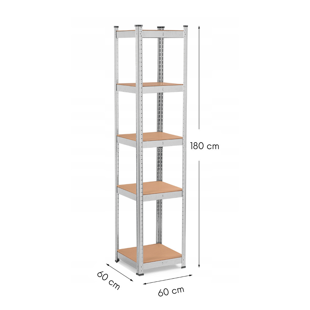 Intenso fém polc- 180 x 40 x 40 cm (5 polc)  termék 2. képe