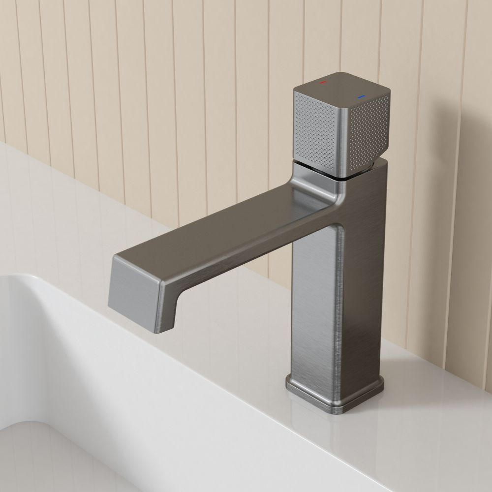 Austler CU-3405 mosdó csaptelep (gunmetal) termék 2. képe