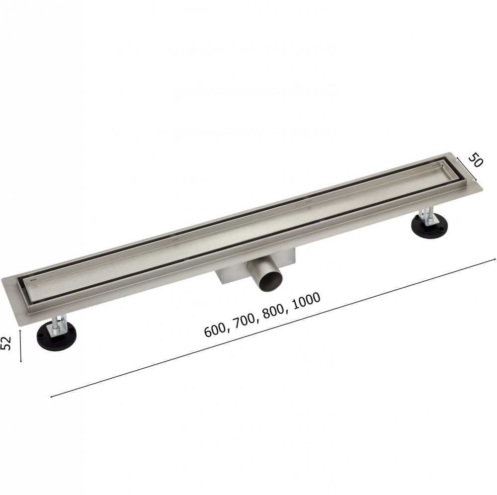 Gamma zuhanyfolyóka - burkolható fedlap - 60 cm termék 2. képe