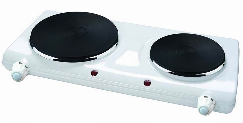 Ravanson elektromos főzőlap - 2 lapos - fehér (HP-8020) termék 2. képe