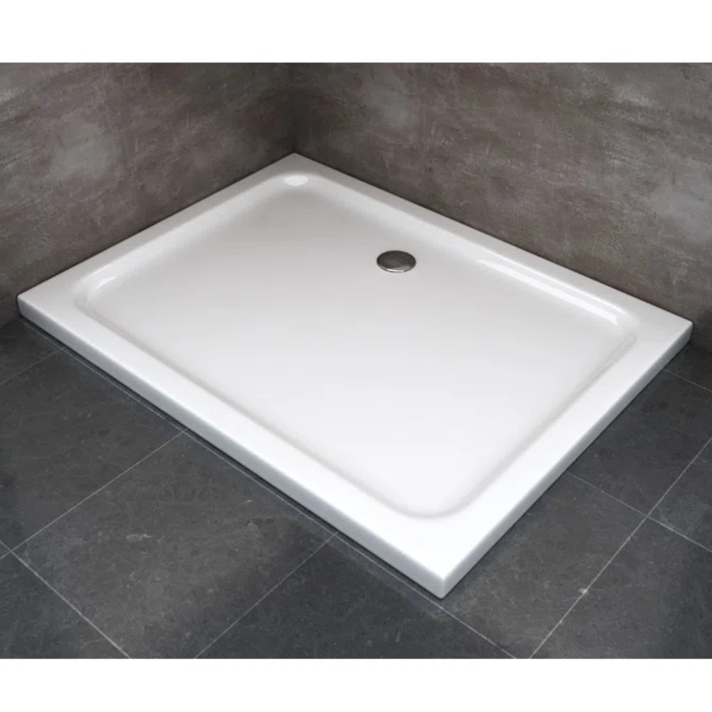 Welland T102 Slim zuhanytálca 120 x 90 cm - fehér termék 2. képe