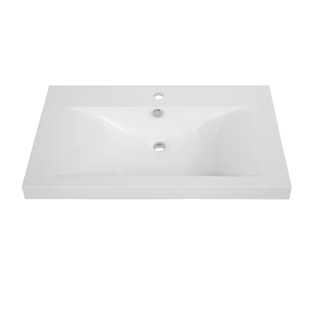 Welland ZT-6039 fürdőszobabútorra szerelhető mosdókagyló - 60 x 39 cm termék 2. képe