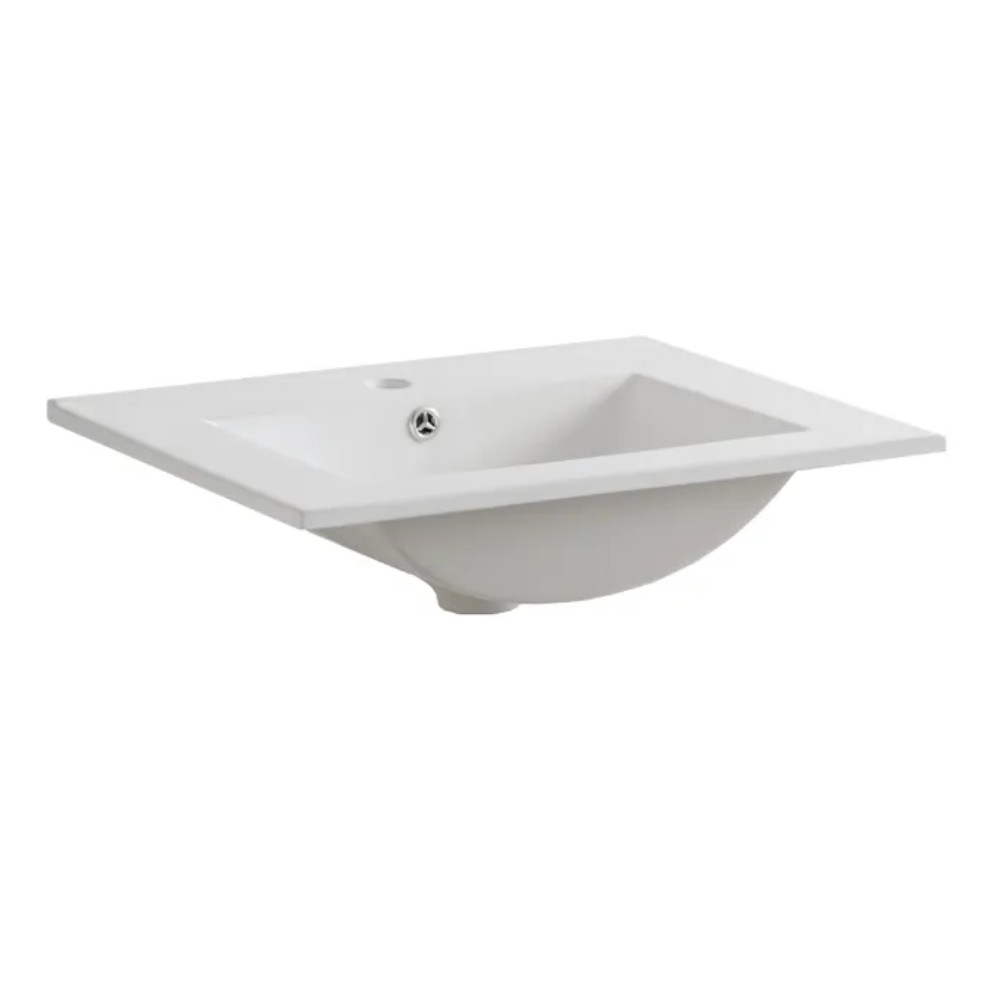 Welland ZT-E60 fürdőszobabútorra szerelhető mosdókagyló - 61 x 46 cm termék 2. képe