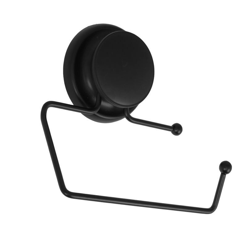 Yoka Home tapadókorongos WC papír tartó (fekete) akciós termékkép 1