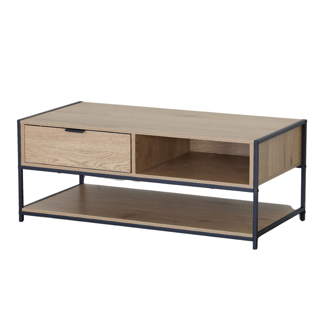 Intenso Compact dohányzóasztal fiókkal - 100 x 50 cm akciós termékkép 1
