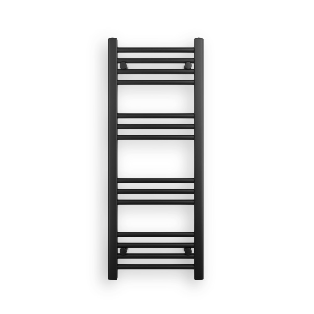 Törölközőszárító radiátor 40 x 100 cm - Nero Italia (fekete) akciós termékkép 1
