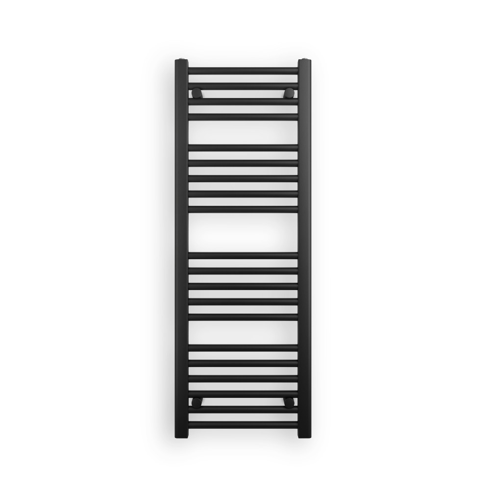 Törölközőszárító radiátor 40 x 110 cm - Nero Italia (fekete) akciós termékkép 1