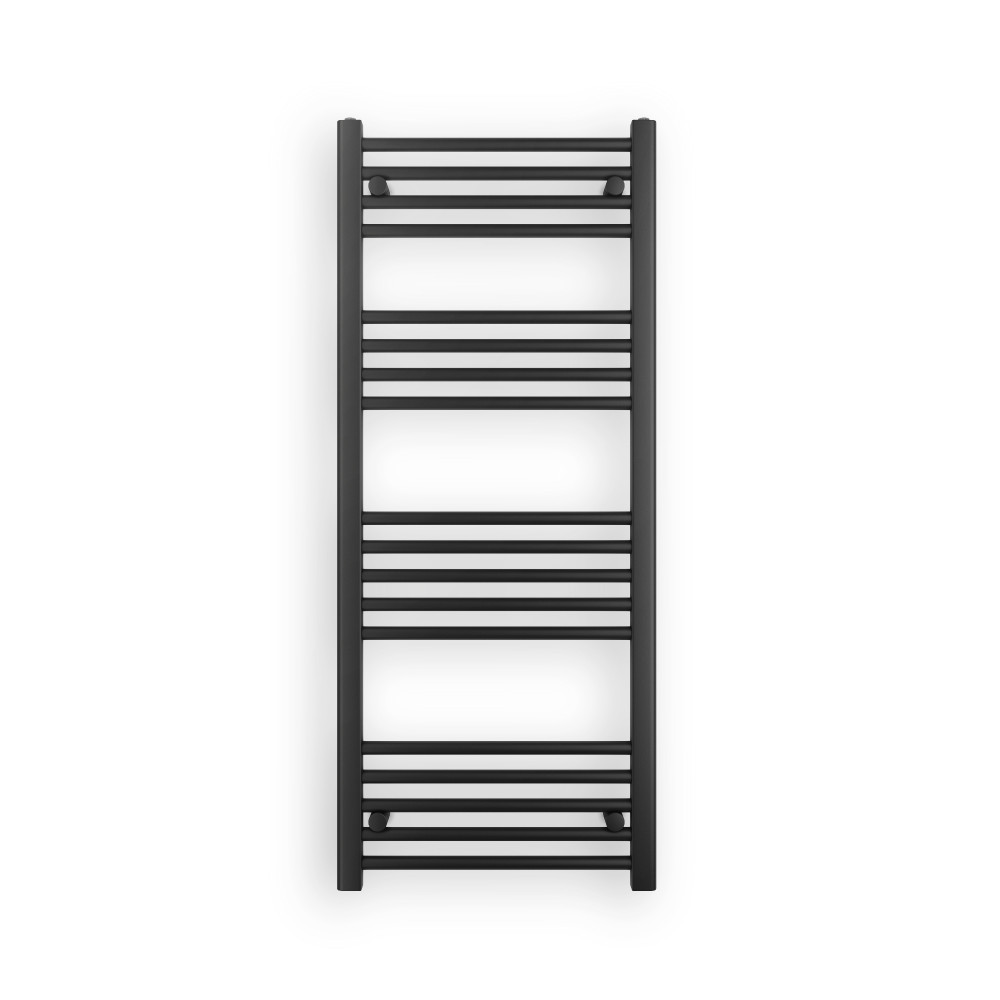 Törölközőszárító radiátor 50 x 120 cm - Nero Italia (fekete) akciós termékkép 1